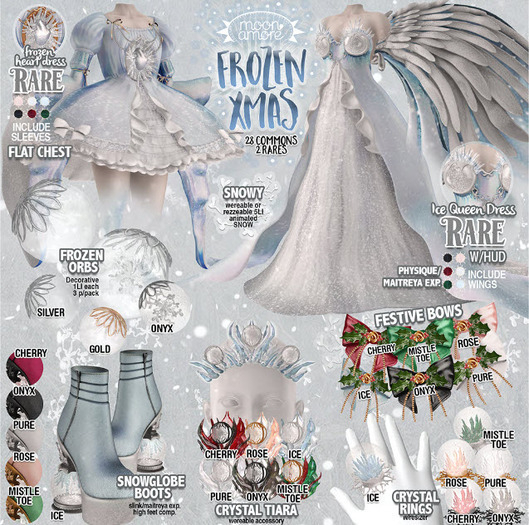 :MoonAmore: Frozen Xmas / Crystal Ring (Pure)