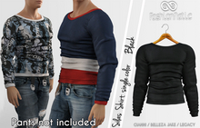 Silas Male Top Black - Signature Gianni, Belleza Jake , Legacy - FashionNatic 