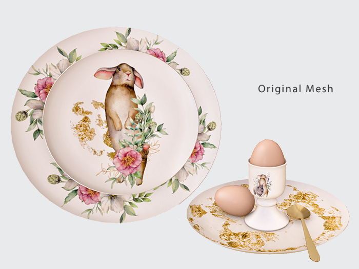 ACORN Crockery Set - Garden