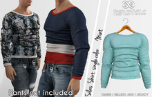 Silas Male Top Mint - Signature Gianni, Belleza Jake , Legacy - FashionNatic 