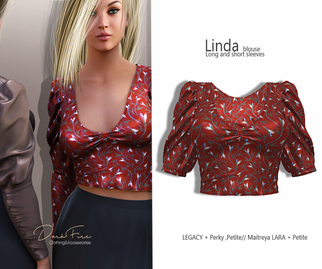 DarkFire Linda blouse-Pattern #10