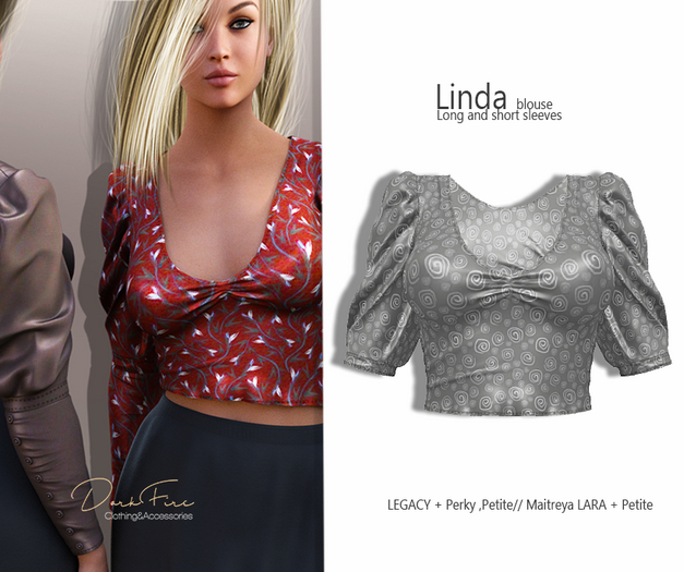 DarkFire Linda blouse-Pattern #13
