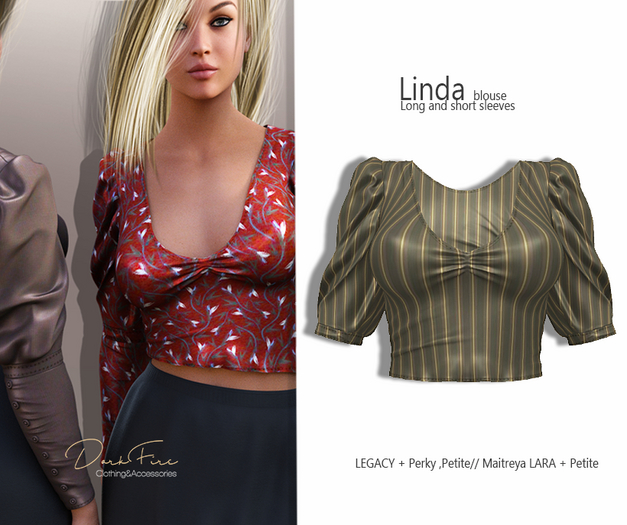 DarkFire Linda blouse-Pattern #18