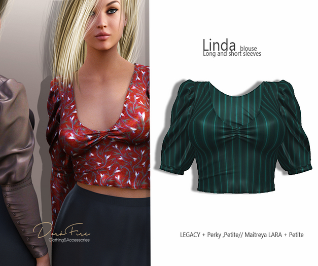 DarkFire Linda blouse-Pattern #20