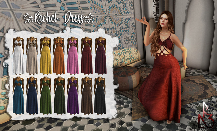 //R3D// Dress Rachel - FATPACK