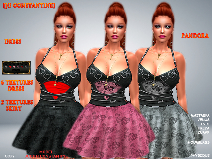 [JC CONSTANTINE] Pandora Dress