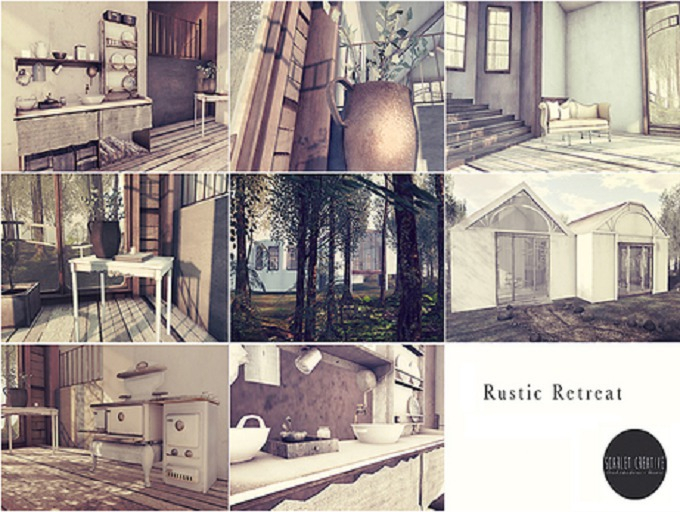 Scarlet Creative The Arcade June 15 - Rwah Rustic Barn RARE