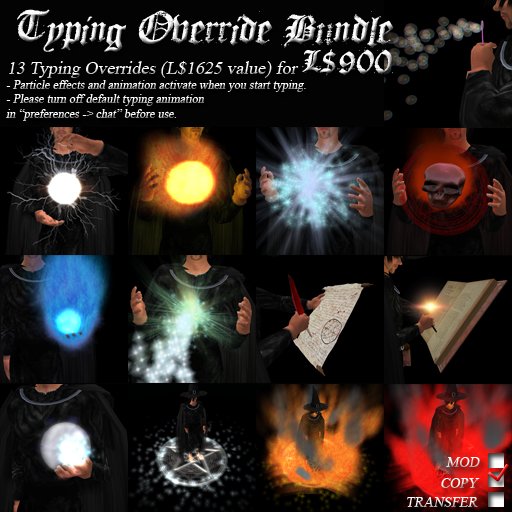 Typing Override Bundle