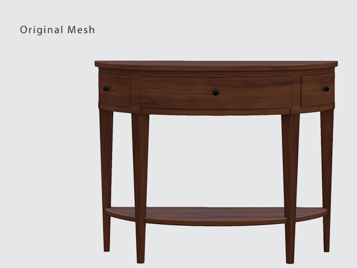 ACORN Hamptons  Half Table -Wood