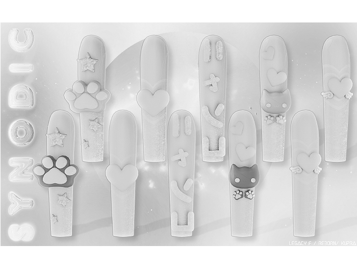 Synodic. // Nyanko nails DEMO