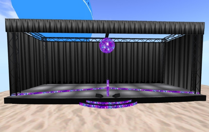 Purple Disco Mini Stage
