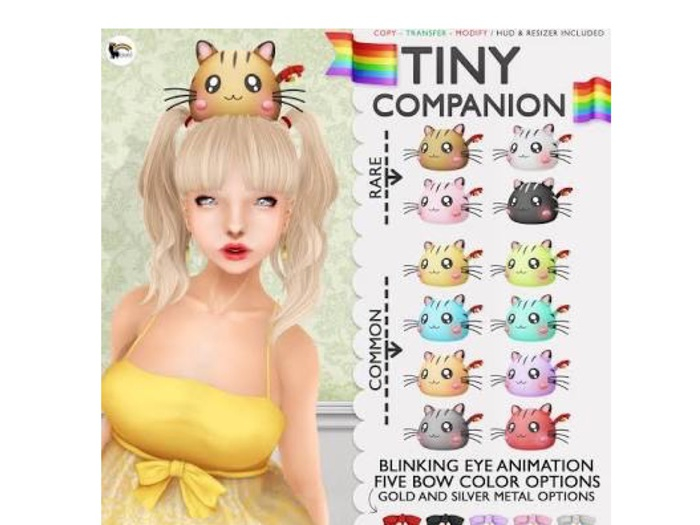 Blah. (Tiny Companion) Common Meow - Sky