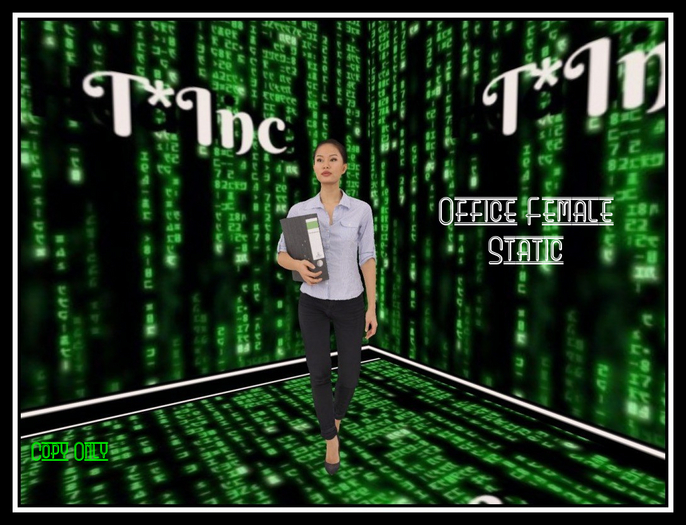 Office Female Static (Mesh)