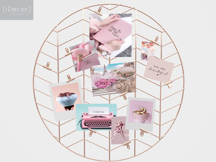 [iDecor] Pink Photo Frame (unpack)