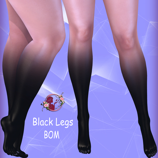 :::VIRGINIA::: Tattoo black legs (Bom)