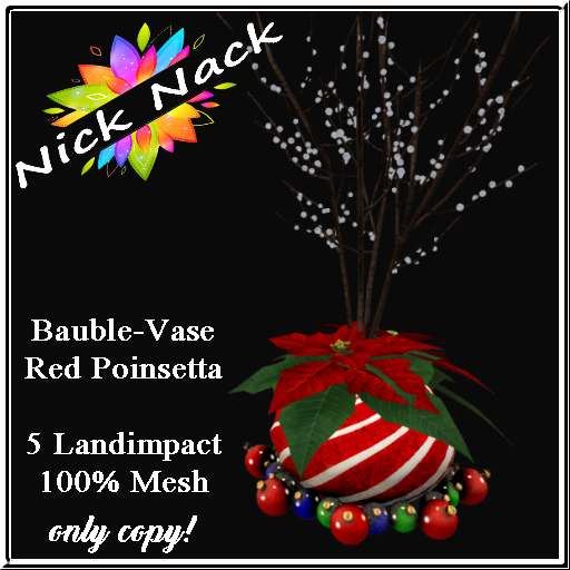 NN_Bauble Vase Red