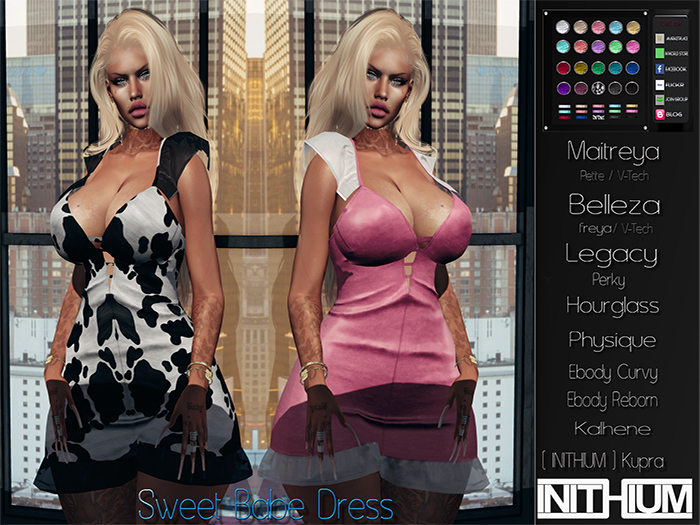 [TOXIC BISH] Sweet Babe Dress @ HUD