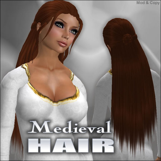 LOOK Medieval Hair Brown