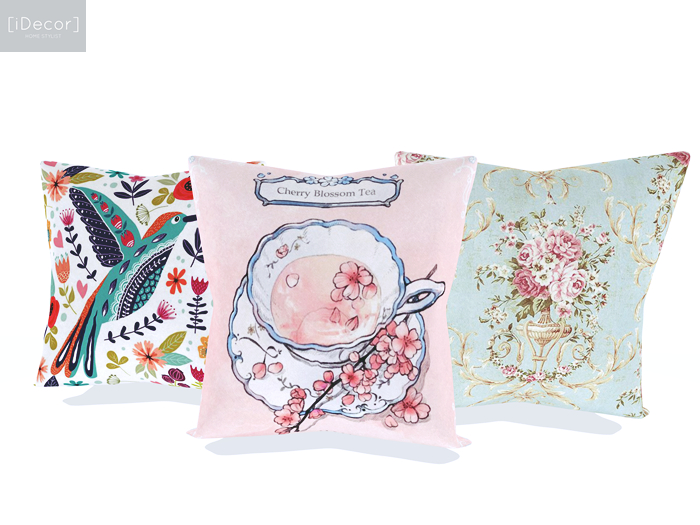 [iDecor] Tea Time Pillows