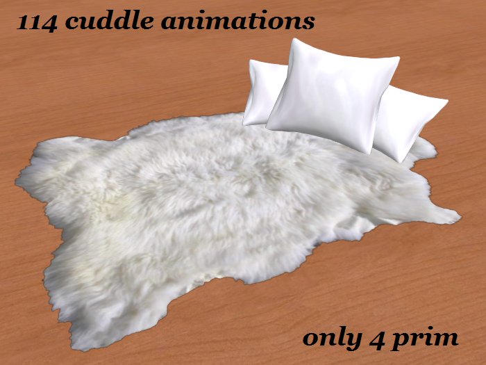 *** CUDDLE RUG POLAR *** 114 couple animations