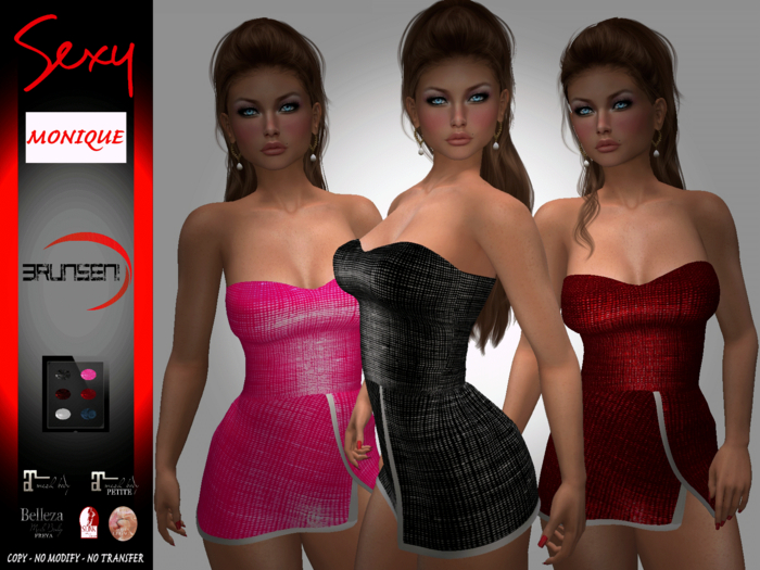 Brunsen Couture - Monique Sexy Dress FATPACK