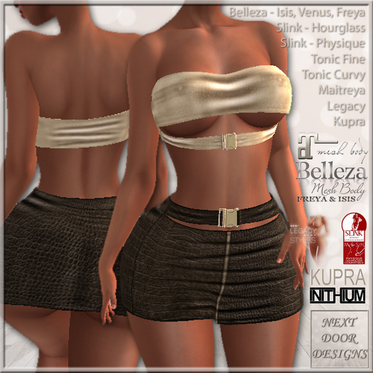 Right Now Brown: Belleza Freya, Venus, Isis, Maitreya, Legacy, Inithium Kupra, Slink HG & Physique, Tonic Curvy & Fine