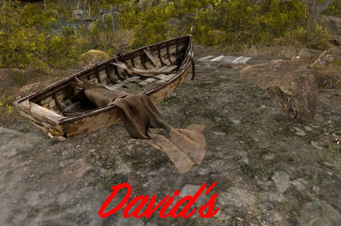 The old rowing boat