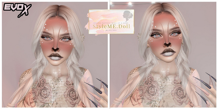 Second Life Marketplace - EVO X DEER MAKE UP