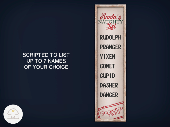 hive // santa's naughty list