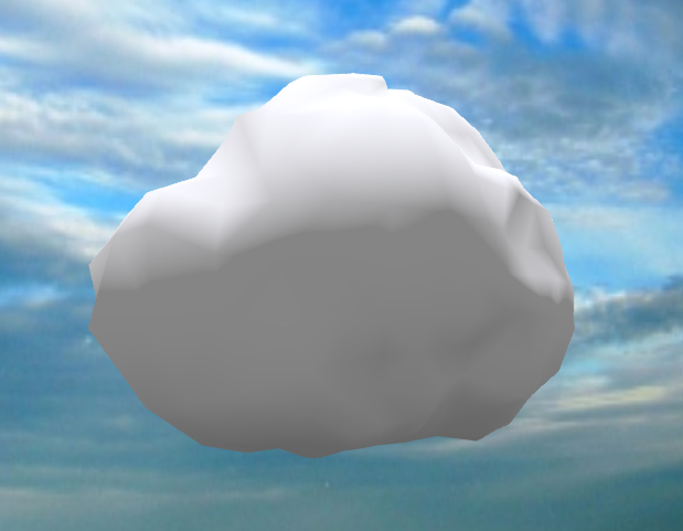 Fluffy Cloud lamp 3 setting