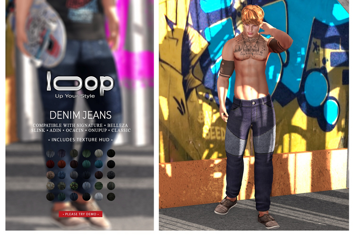 [loop] Denim Jeans - FATPACK - Belleza/Signature/Slink/Adin/Ocacin/Onupup