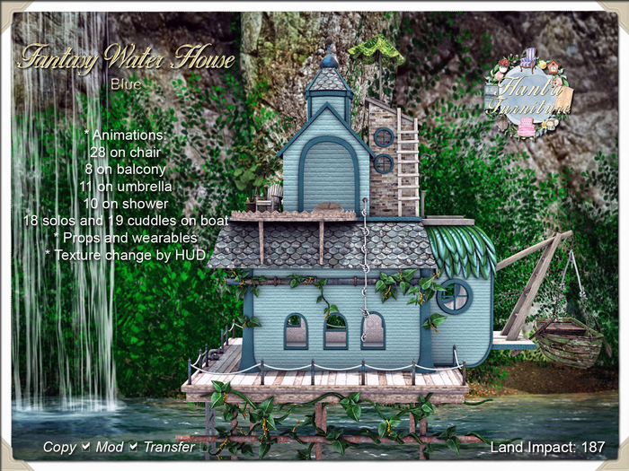 Hnt - Fantasy Water House PG (Blue)