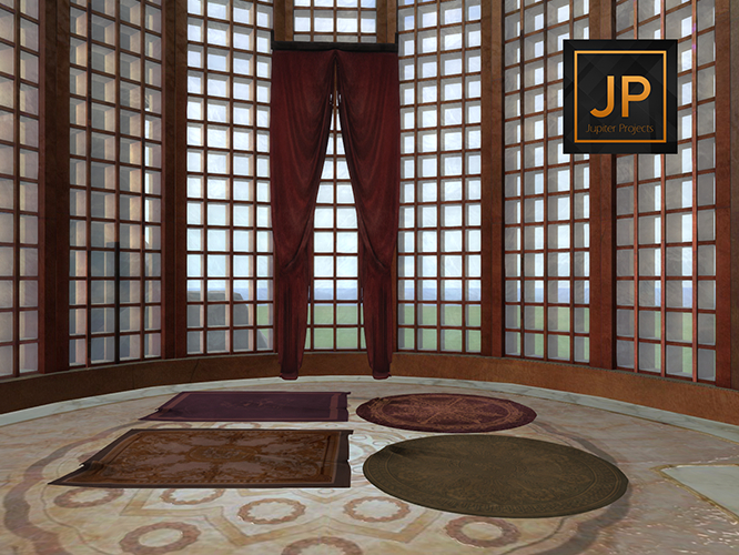 5 -DRD- MB - Rugs and Curtain