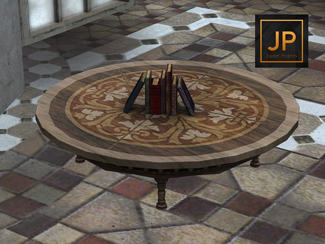 10 -DRD- MB - Librabry Decorative Table (Retired)