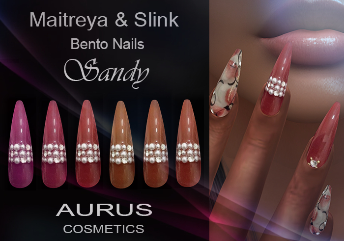 A U R U S -  Sandy Bento Nails - Maitreya & Slink