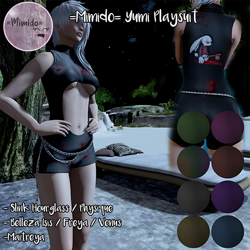 =Mimido= Yumi Bad Rabbit Playsuit