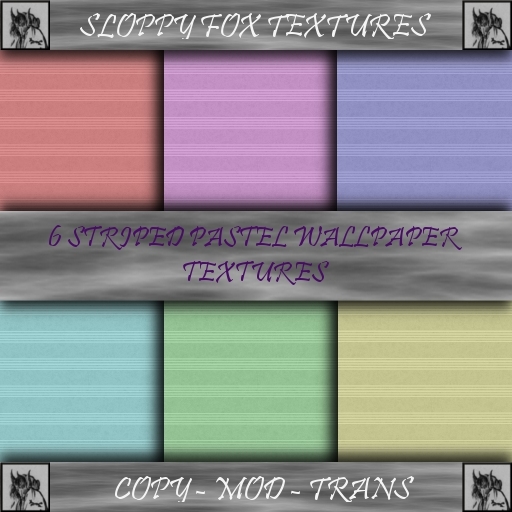 Striped Pastel Wallpaper Textures