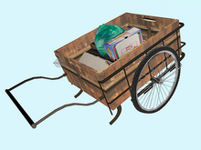 JPK | Showa Retro | 16 Handcart