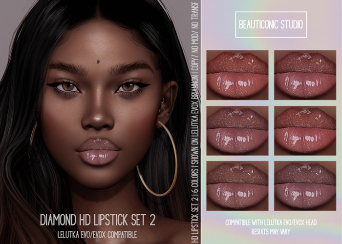[BS] DIAMOND HD LIPSTICK SET 2 (LELUTKA EVO)