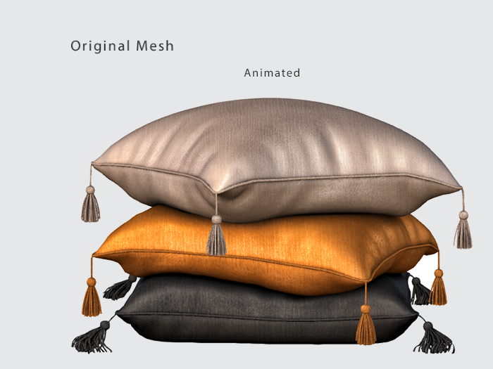 ACORN Tassle Cushion Stack -01