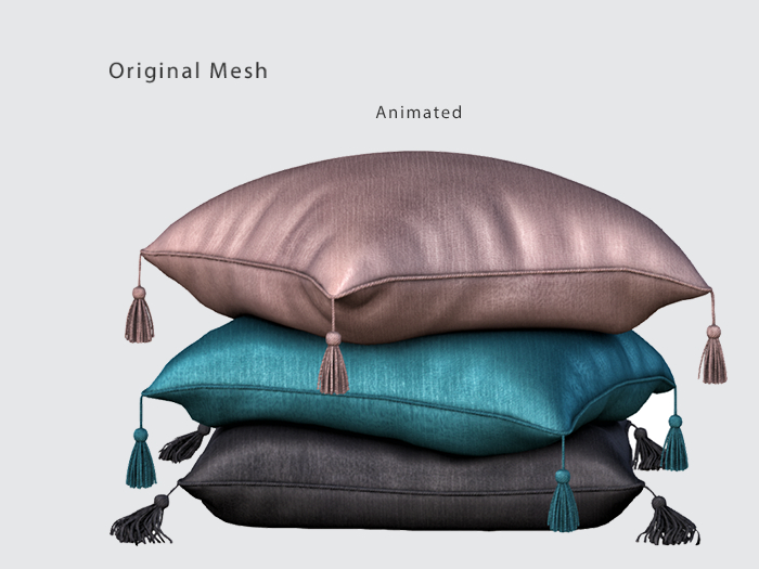 ACORN Tassle Cushion Stack -08