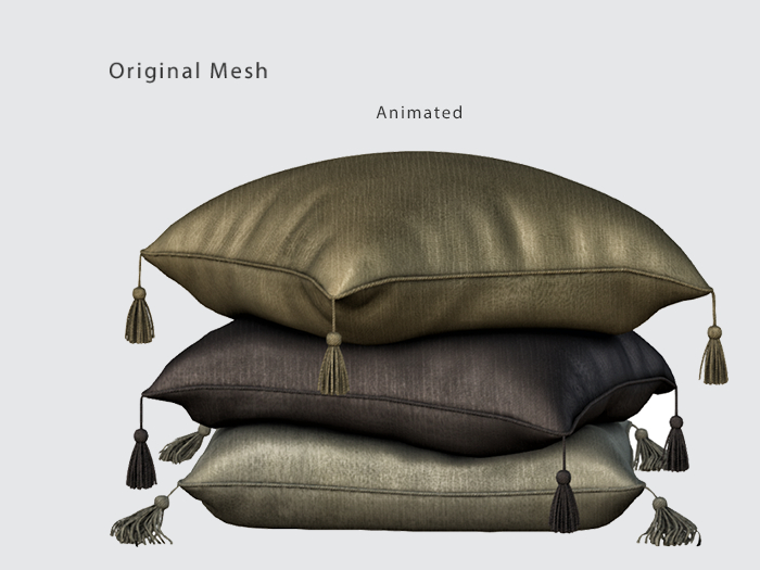 ACORN Tassle Cushion Stack -12