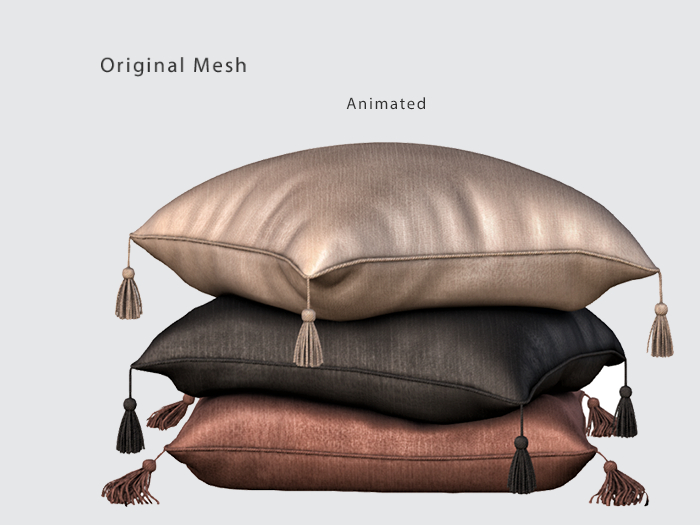 ACORN Tassle Cushion Stack -14