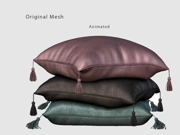 ACORN Tassle Cushion Stack -16