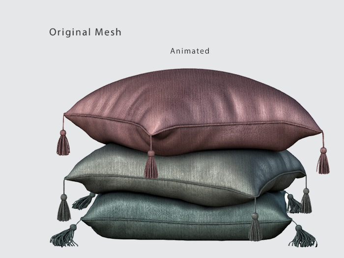 ACORN Tassle Cushion Stack -18