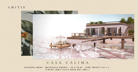 Second Life Marketplace - Amitie - Casa Calima Home Building