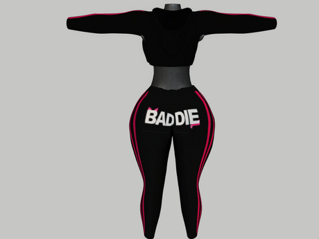 Second Life Marketplace - Bhad:. Baddie SweatSuit (KUPRA ONLY)