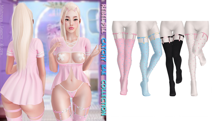 Rebelpill - Catchy Bae Collection Stockings FATPACK