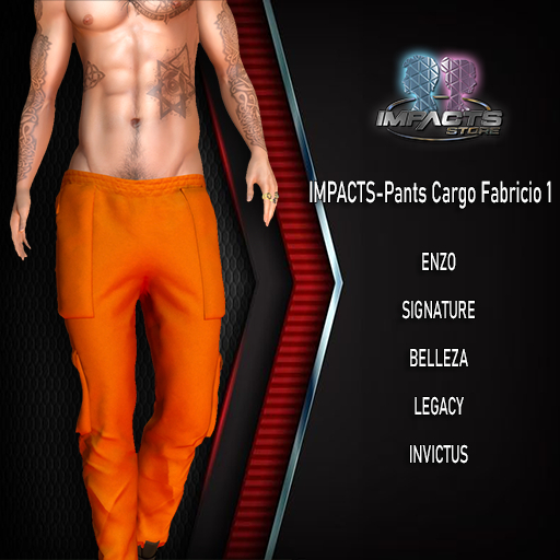 IMPACTS-Pants Cargo Fabricio 1 ENZO/SIG/BLZ/LEGA/INVICTUS