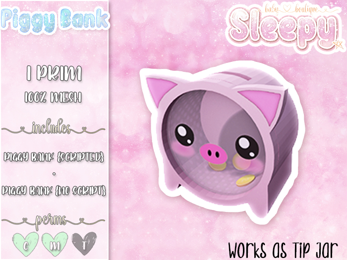 Sleepy. Piggy Bank